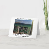 KLAAR OM TE ROCK OF ROCK / ROLL WEDERZIJDSE VERJAA KAART (Voorkant)