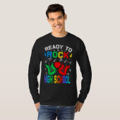 Klaar om te rocken middelbare school terug naar sc t-shirt (Voorkant volledig)