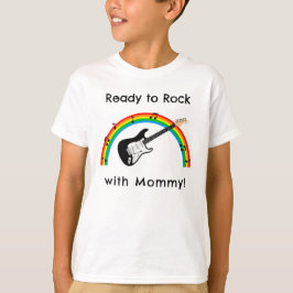Klaar om te Rocken Persoonlijk Kinder T-shirt
