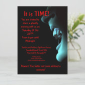 Klaar om te slaan kaart (Staand voorkant)