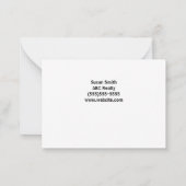 Klaar om te springen naar Action Marketing Notitiekaartje (Achterkant)