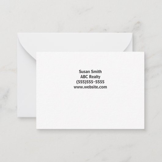 Klaar om te springen naar Action Marketing Notitiekaartje (Achterkant)