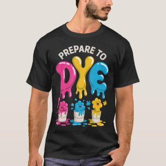 Klaar om te sterven Grappige Paasei Kleuren Humor T-shirt