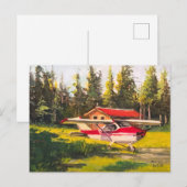 "Klaar om te vliegen" Briefkaart (Voorkant / Achterkant)