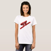 Klaar om teleurgesteld te worden t-shirt (Voorkant volledig)