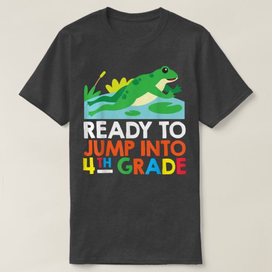 Klaar om terug te keren naar school B T-shirt (Design voorkant)