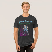 Klaar om uit te dagen  Tri-Blend shirt (Voorkant volledig)
