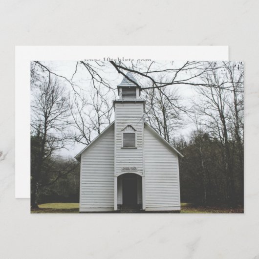 Klaar om uitnodiging of aankondiging te personalis (Voorkant / Achterkant)