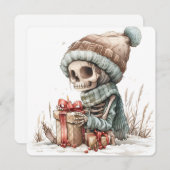 Klaar om vrolijk te zijn feestdagenkaart (Voorkant / Achterkant)