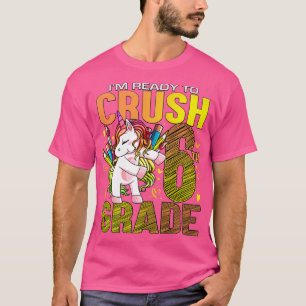 Klaar om zesde klas terug te zetten naar school t-shirt