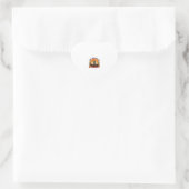 Klaar Papa Halloween Heks Pompoenen Graf Hart Sticker (Tas)