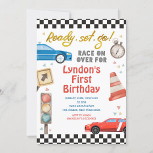 Klaar, plaats, ga Race op meer dan 1st de Partij v Kaart