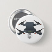 Klaar Ronde Button 5,7 Cm (Voorkant /achterkant)