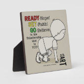 Klaar, Set, ga geloven! Fotoplaat (Voorkant)