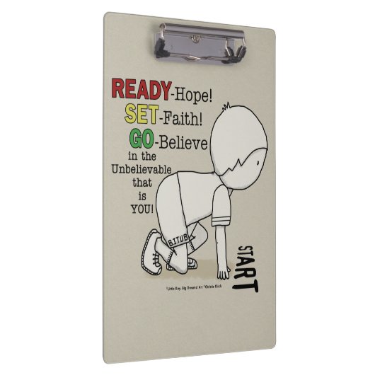 Klaar, Set, ga geloven! Klembord (Rechts)