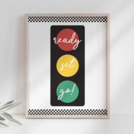 Klaar Set Go-auto Foto Afdruk