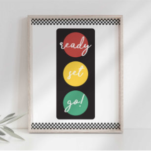 Klaar Set Go-auto Foto Afdruk