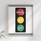 Klaar Set Go-auto Foto Afdruk