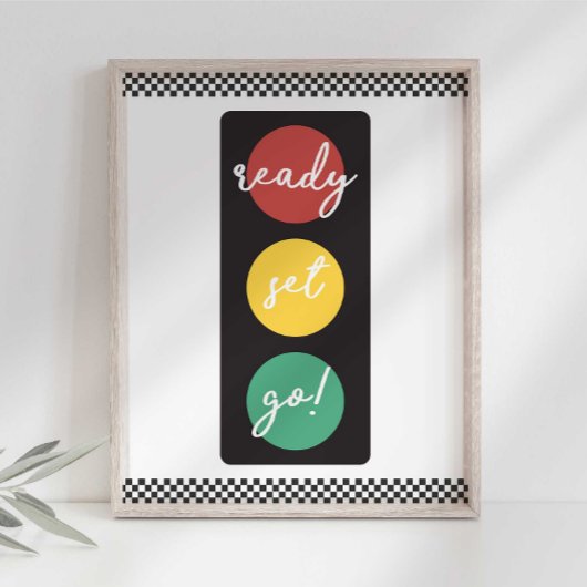 Klaar Set Go-auto Foto Afdruk