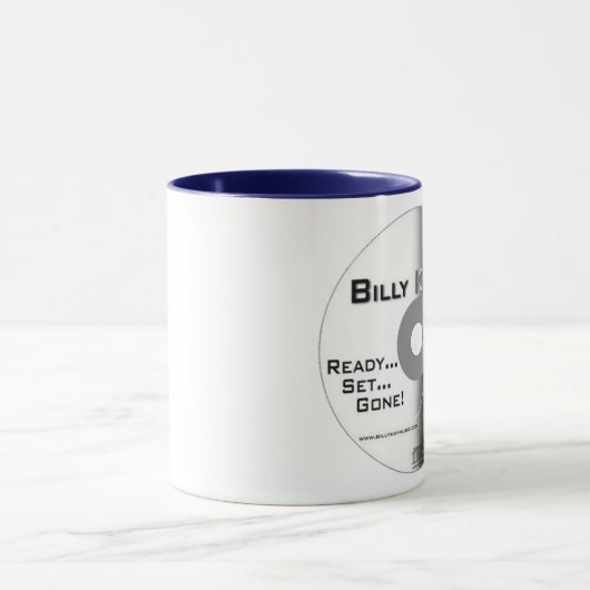 Klaar. Set... Gone! Coffee-cd-Hoesje Mok (Midden)