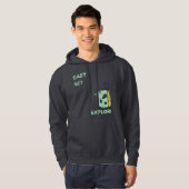 Klaar Set Ontdek de reisliefhebber Hoodie (Voorkant volledig)