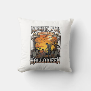 Klaar sinds vorige Halloween Zombie Winkelwagen Gr Kussen