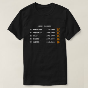 Klaar Speler Één Scoreboard T-Shirt