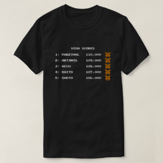 Klaar Speler Één Scoreboard T-Shirt