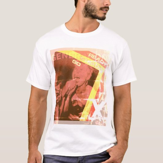 'KLAAR STEADY GO' - GENERATIE X T-Shirt (Voorkant)