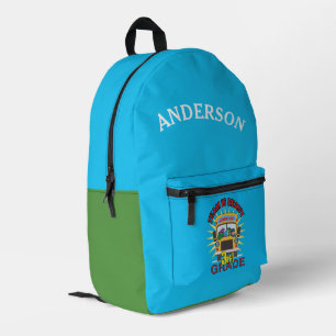 Klaar Terug naar school 3e klas gepersonaliseerde Bedrukte Rugzak