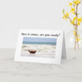 KLAAR "U"OM 40 GROEPSKAART TE ZIJN KAART (Gele Bloem)