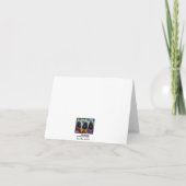 klaar vastgestelde kraai! kaart (Achterkant)