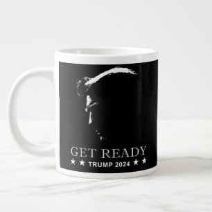 Klaar: Verenigde Staten Donald Trump 2024 Coffee M Grote Koffiekop