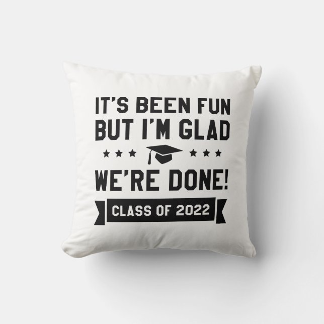 Klaar voor 2022 kussen (Voorkant)