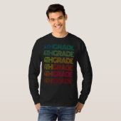 Klaar voor 4e klas docent Groovy team T-shirt (Voorkant volledig)