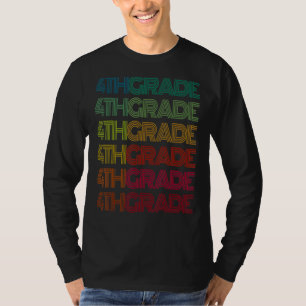 Klaar voor 4e klas docent Groovy team T-shirt
