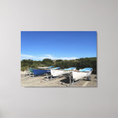 Klaar voor actie canvas afdruk (Voorkant)