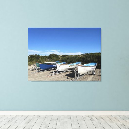 Klaar voor actie canvas afdruk (Insitu (Houten vloer))