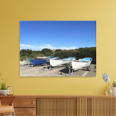 Klaar voor actie canvas afdruk (Insitu (Woonkamer))