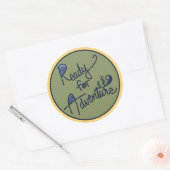 Klaar voor Adventure Sticker (Envelop)