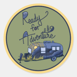 Klaar voor Adventure Sticker