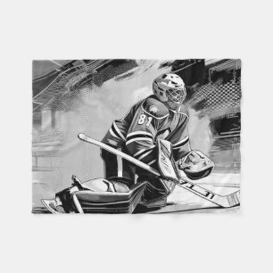 Klaar Voor Alles - IJshockey Doelman Fleece Deken