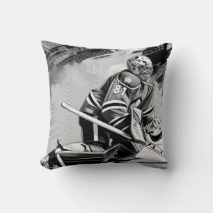 Klaar voor Alles - IJshockey Doelman Kussen