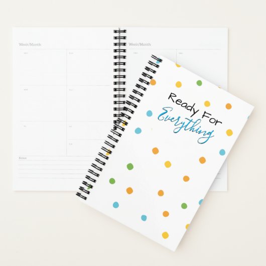 Klaar voor alles Polka Dot Modern Planner (Display)