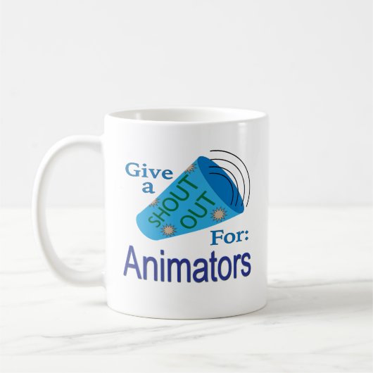Klaar voor animatie koffiemok (Links)