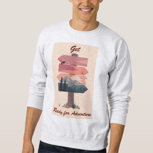 Klaar voor Avontuur trui (Voorkant)