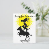 Klaar voor avontuurlijk Briefkaart (Staand voorkant)