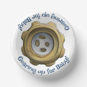 Klaar voor Baby! robotuitrusting Papieren Kommen (Voorkant)