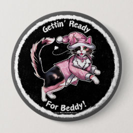Klaar voor Beddy Pin Ronde Button 4,0 Cm