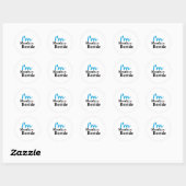 Klaar voor Bernie 2016 Ronde Sticker (Vel)